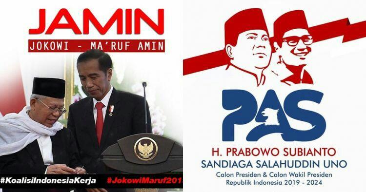 Penamaan Pasangan Capres-Cawapres 2019 Ala Warganet, Kreatif Banget Bro, (LOL)