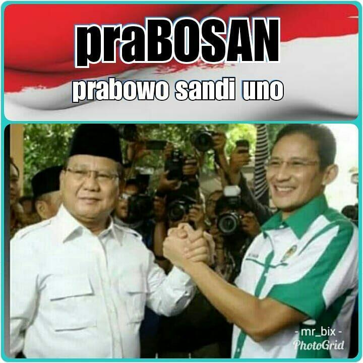 Penamaan Pasangan Capres-Cawapres 2019 Ala Warganet, Kreatif Banget Bro, (LOL)