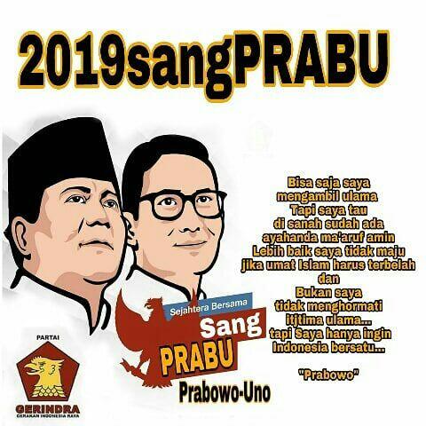 Penamaan Pasangan Capres-Cawapres 2019 Ala Warganet, Kreatif Banget Bro, (LOL)