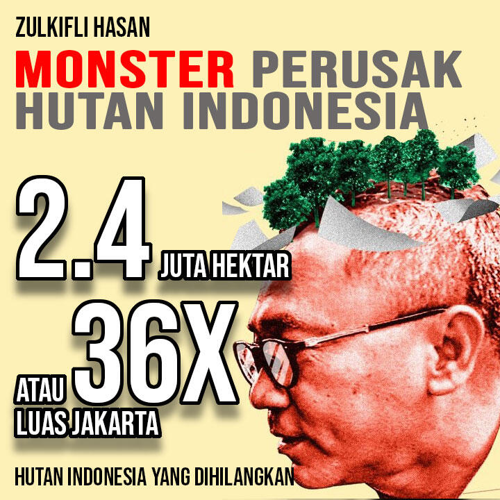Dimana Ada Uang Gw Kesitu - Zulkifli Hasan - Perusak Hutan dan Kacung Kardus