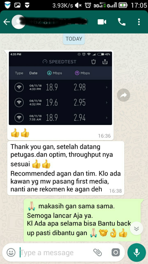 ASK Wifi First media 
