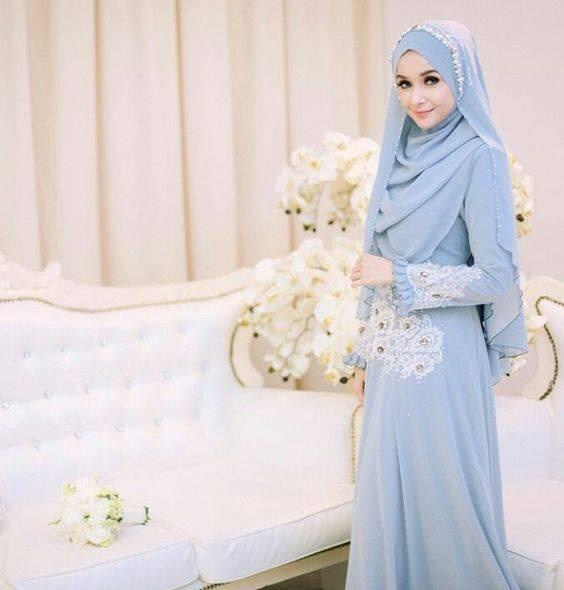 Jadilah Satu-satunya Bidadari di Hari Pernikahanmu dengan Gaun Pengantin Syar'i Ini!