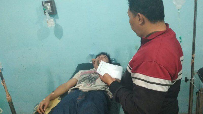 Kronologis Ojek Online Dianiaya di Geprek Bensu Bandar Lampung