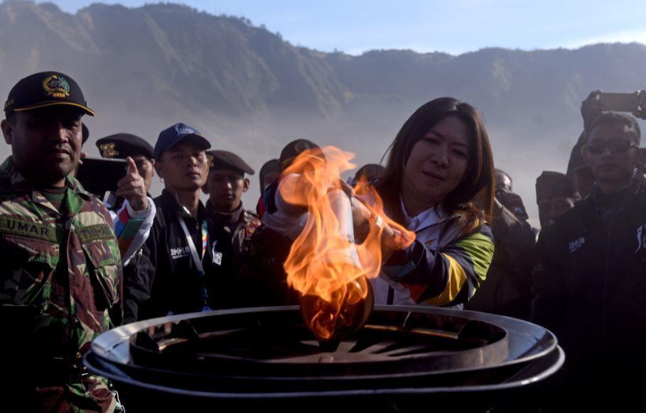 FOTO: Begini Serunya Perjalanan Obor Asian Games 2018!