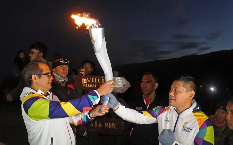 FOTO: Begini Serunya Perjalanan Obor Asian Games 2018!