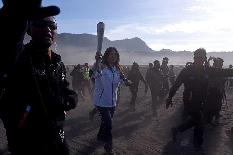 FOTO: Begini Serunya Perjalanan Obor Asian Games 2018!