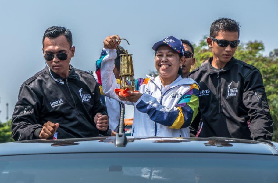 FOTO: Begini Serunya Perjalanan Obor Asian Games 2018!