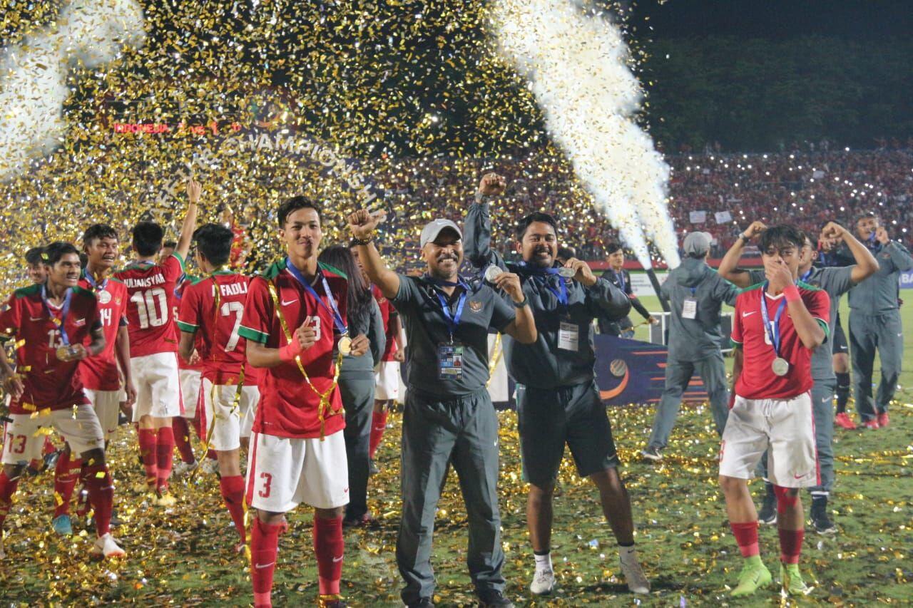 5 Cara Selebrasi Kemenangan Indonesia di Piala AFF U-16