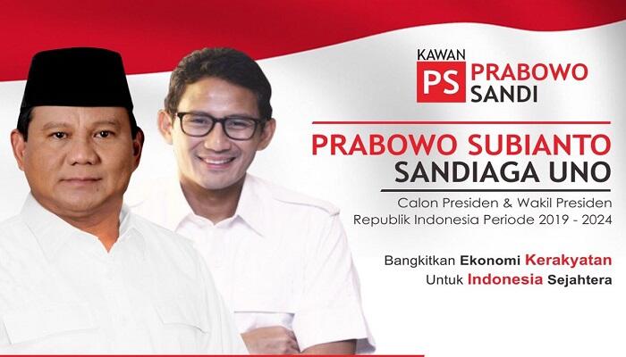 Kaum Muda Milenial Indonesia Digerakkan Dukung Prabowo-Sandi