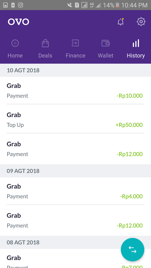 Top Up Ovo GAGAL