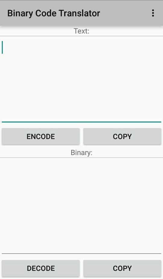 Binary to text