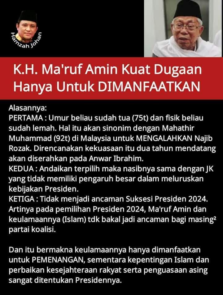 Yusuf Mansur soal Ma'ruf Amin Cawapres dan Ekonomi Syariah