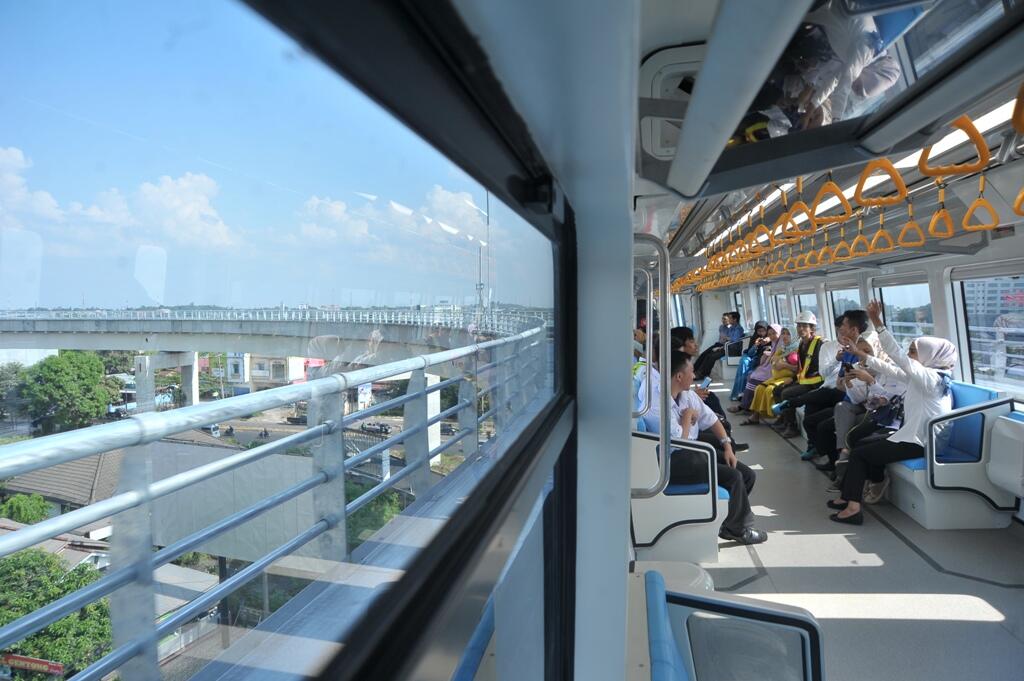 LRT Palembang Mogok