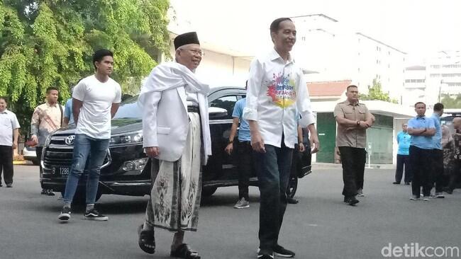 Tes Kesehatan, Jokowi: Saya dan Pak Ma'ruf Puasa dari Semalam