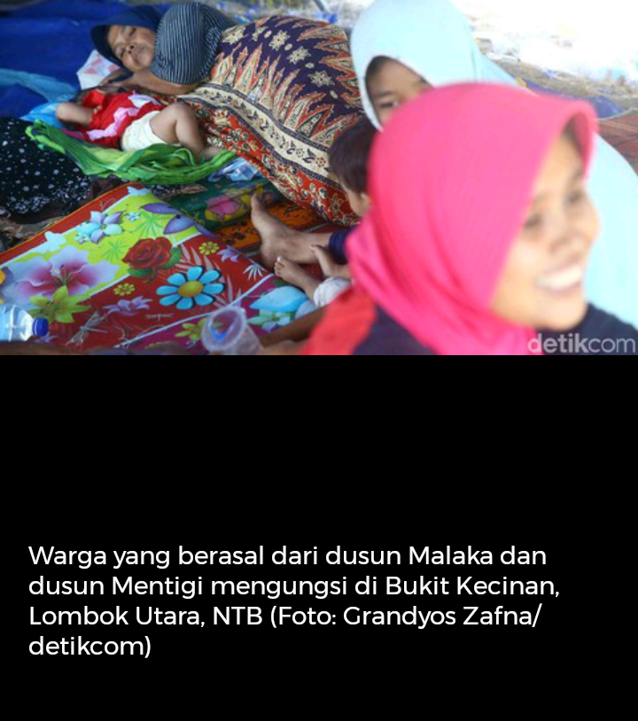 BNPB: Hindari Donasi Susu Formula Untuk Korban Gempa Lombok