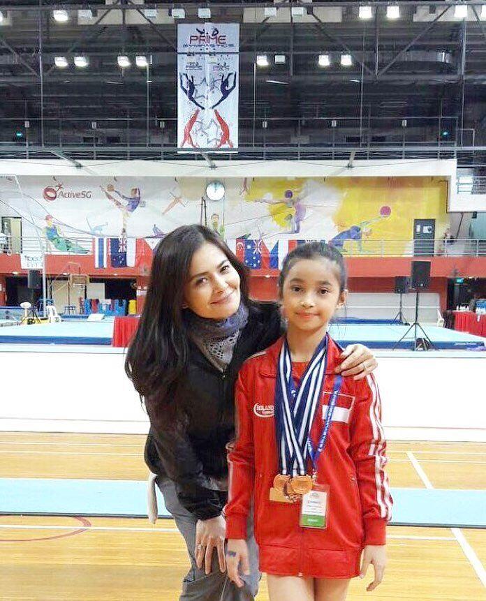 10 Potret Sidney Atlet Cilik Putri Cut Tari, Harumkan Nama Indonesia!
