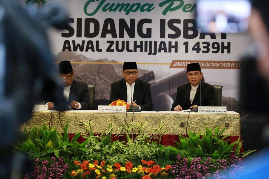 Pemerintah Tetapkan Idul Adha 1439 H pada 22 Agustus