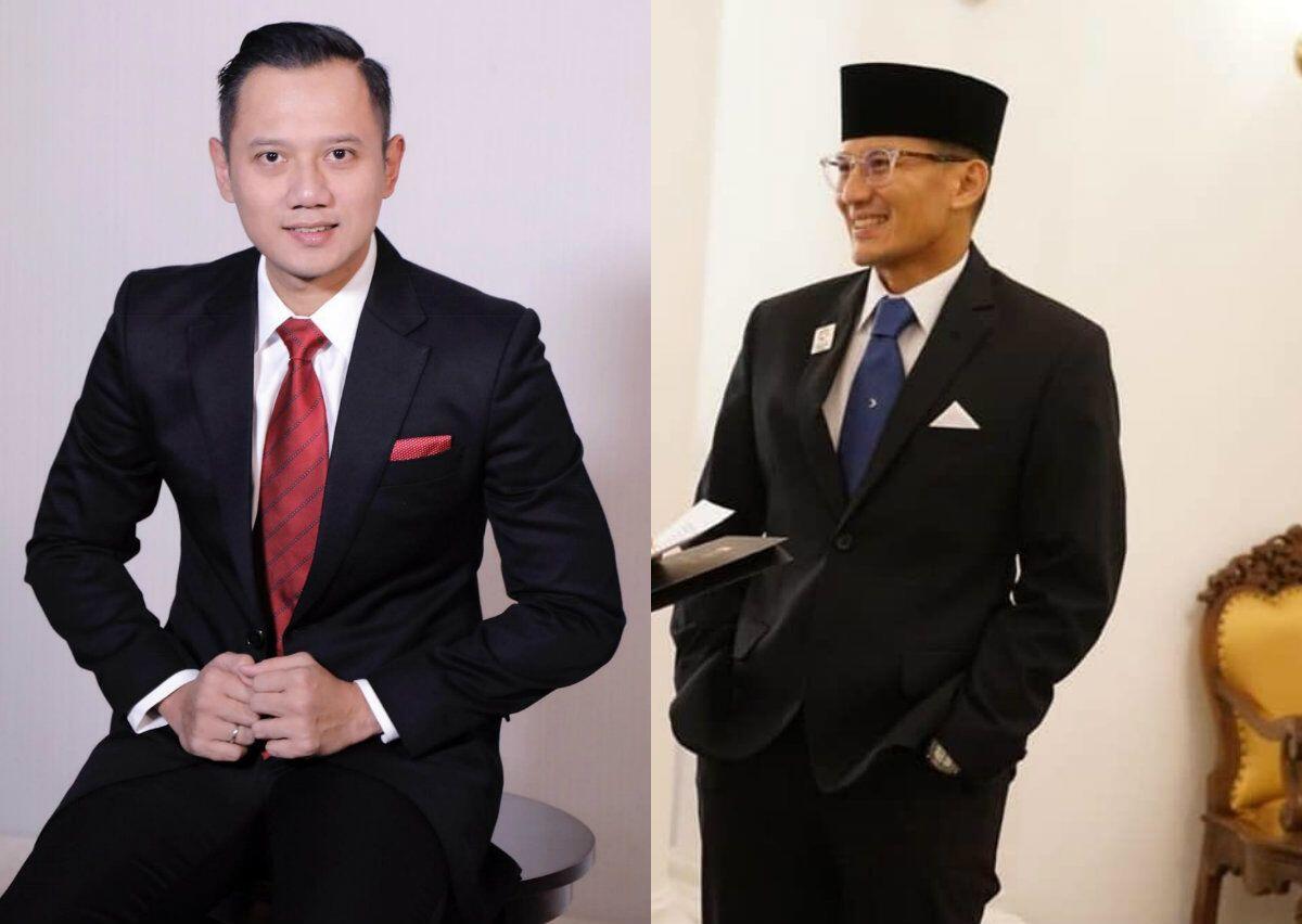 11 Adu Style Politisi Gagah, Agus Yudhoyono vs Sandiaga Uno