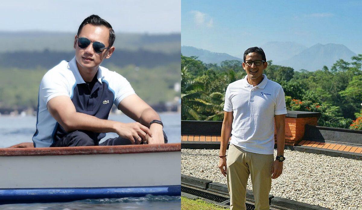 11 Adu Style Politisi Gagah, Agus Yudhoyono vs Sandiaga Uno