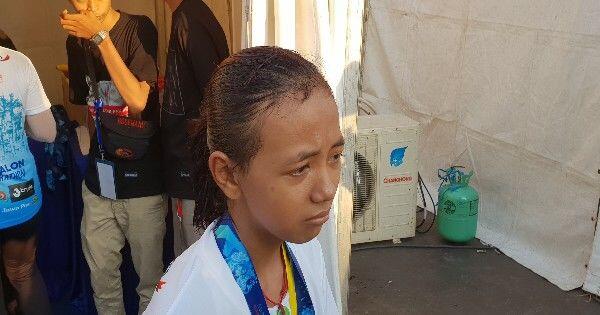 Siska Menangis di Garis Finish Surabaya Marathon 2018