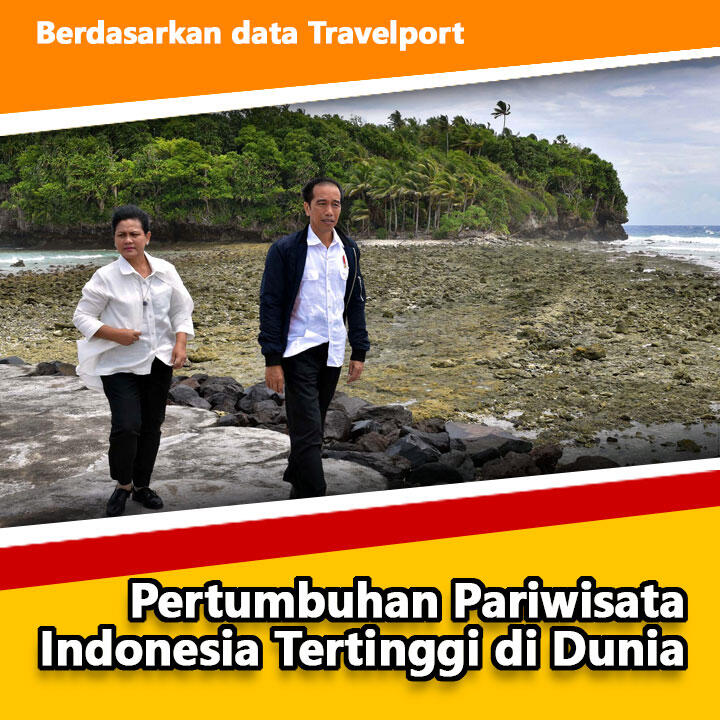Presiden Jokowi: Pertumbuhan Pariwisata Indonesia Tertinggi Di Dunia