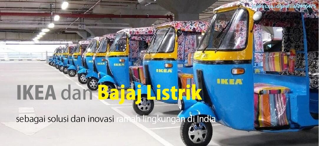 IKEA di India akan menggunakan Bajaj Listrik untuk Pesan-Antar Barang