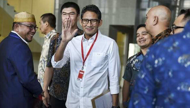 KPK Bisa Langsung OTT-kan Sandiaga Uno