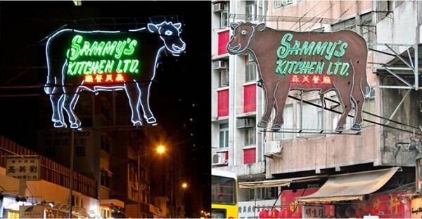 Pesona Lampu Neon Sign di Hong Kong yang Semakin Memudar