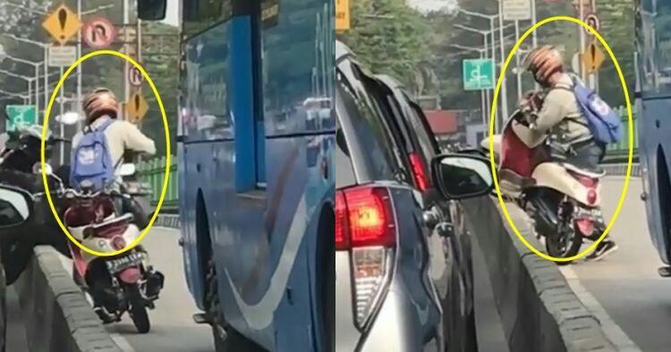 Ingat Pemotor Nekat Ini? Ternyata Seperti Ini Lanjutan Videonya