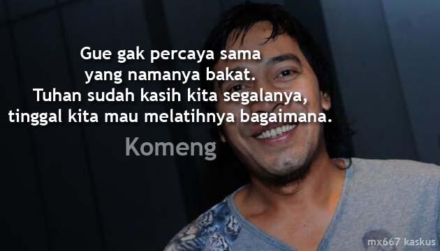 #IniIndonesiaku Kumpulan Quote Fenomenal dari Komedian Indonesia