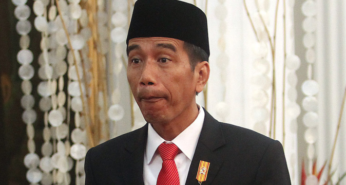 Jokowi Tegang