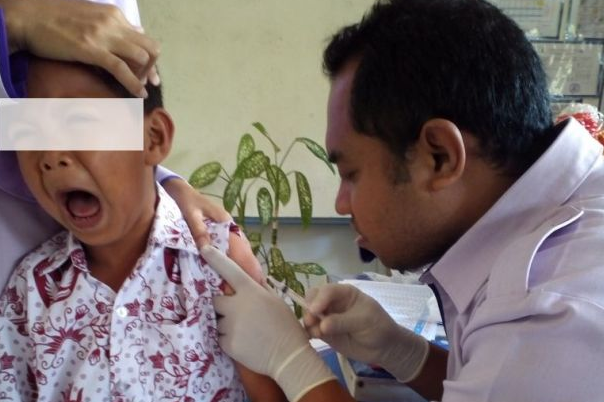 Siswa SD Tewas Usai Disuntik Vaksin Measless Rubella