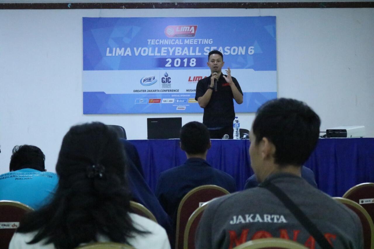 LIMA Gelar Cabor Bola Voli