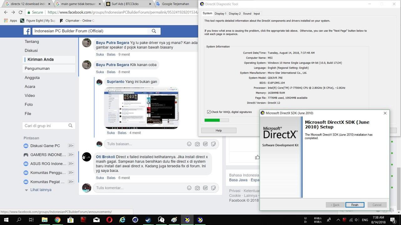 Suara tidak keluar ketika bermain semua PC Game