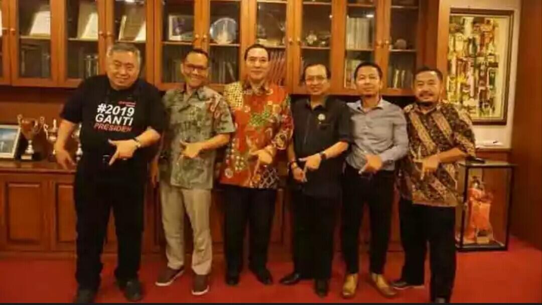 Aktivis Gerakan #2019GantiPresiden Minta Nasihat Tommy Soeharto