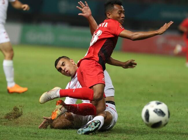 Hasil Sepakbola Asian Games 2018: Indonesia Dikalahkan Palestina 1-2