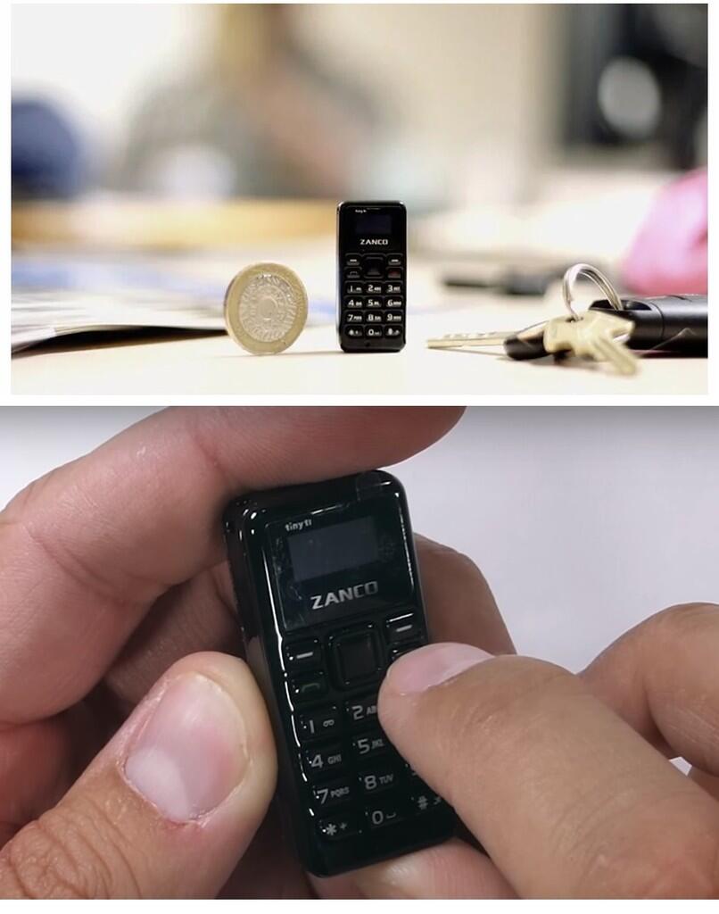 Masuk dan Lihat Ponsel Terkecil di Dunia ! Cuma Sebesar Baterai AA !! (Preview, Spec)