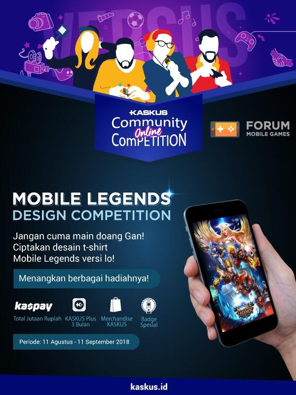 ~๑ஜ۞ Sayembara Design Kaos Kaskus Mobile Legends ۞ஜ๑~