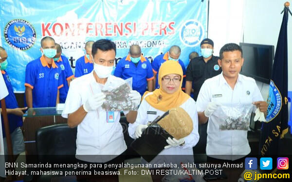 Mahasiswa Penerima Beasiswa jadi Kurir Ganja