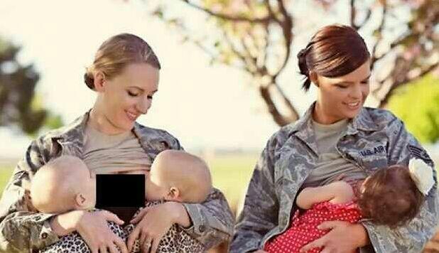 Tentara Perempuan Ini Tak Lupakan Tugas sebagai Ibu, Berikan ASI Pakai Seragam