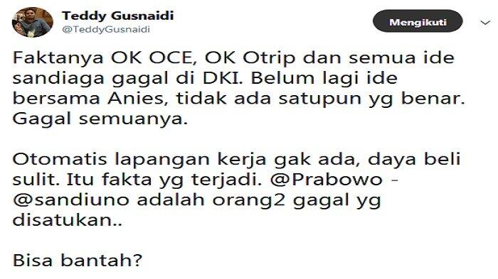 Hasto bandingkan Ma'ruf Amin dengan Sandiaga: OK OCE berhasilnya di mana?