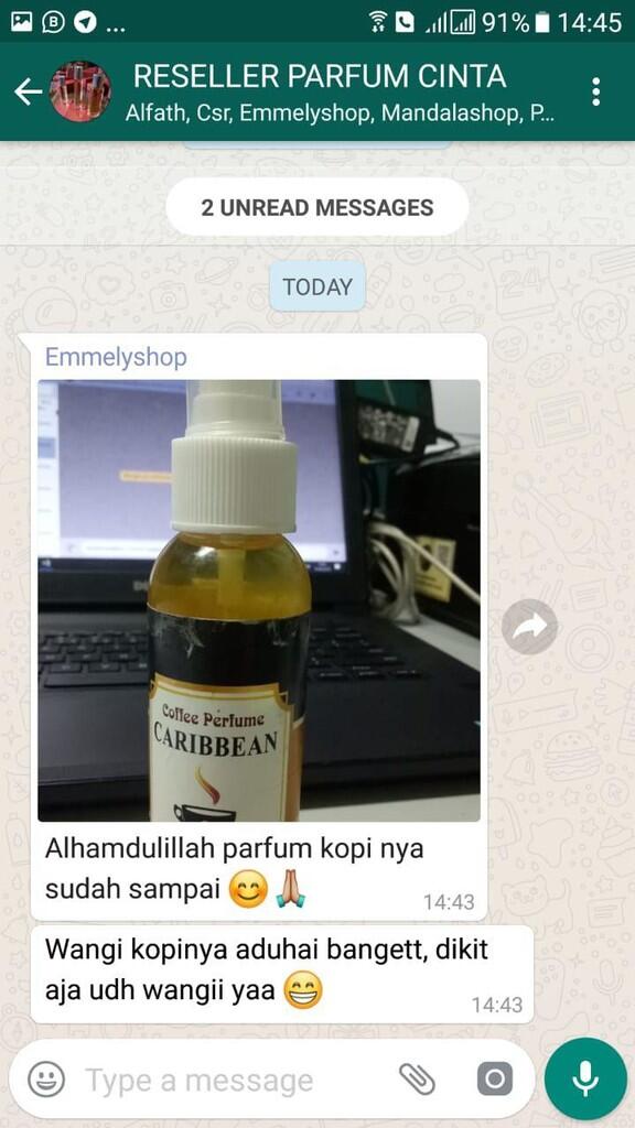 &#91;Reseller&#93; : Parfum Kopi untuk Mobil dan Rumah, Perfume Coffee Caribbean