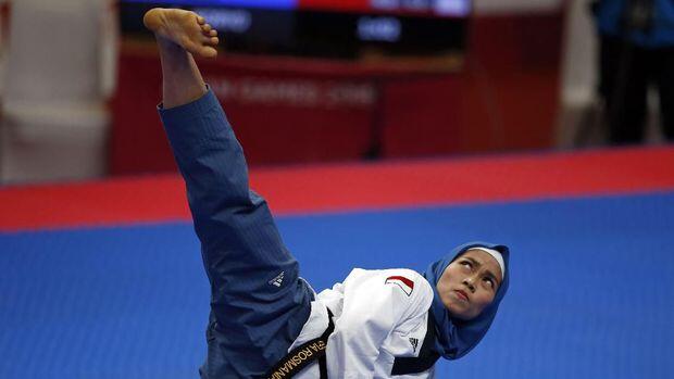 Taekwondo Putri Beri Medali Emas Pertama Indonesia di Asian Games 2018