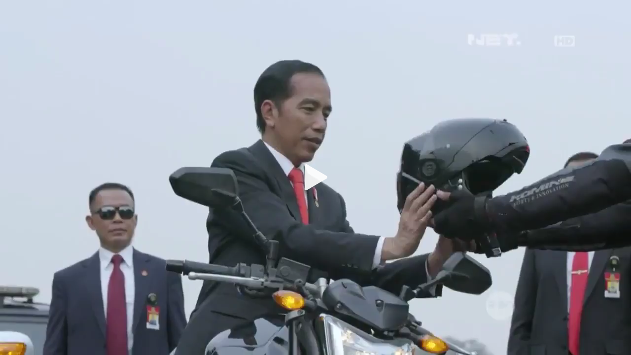 Alasan Paspampres Memakai Kacamata Hitam &amp; Presiden Jokowi Di Asian Games 2018