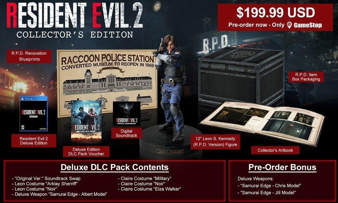 Resident Evil 2 Remake Collector Edition Sudah PO, Ini 8 Barangnya!
