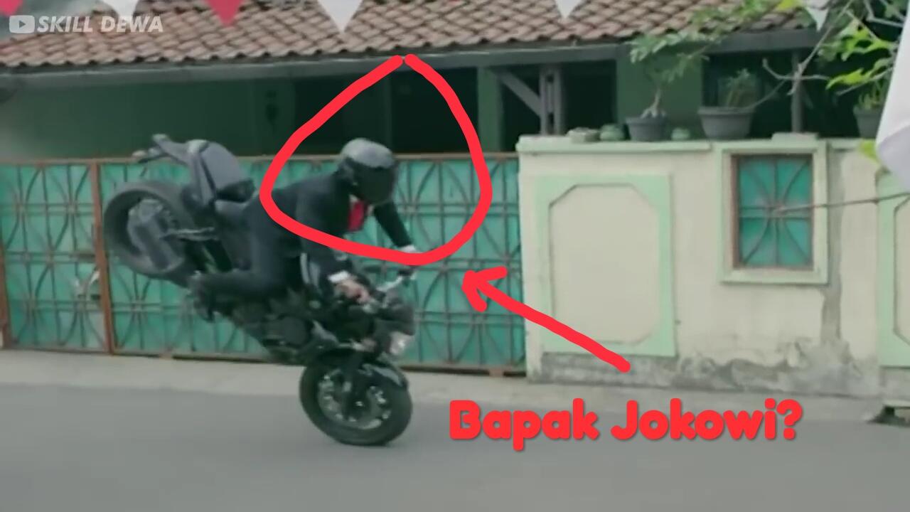 TERUNGKAP! Stunman Jokowi Saat Antraksi Berbahaya Pembukaan Asian Games 2018!