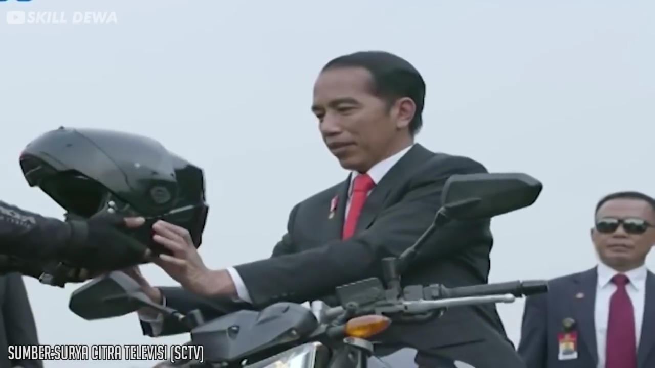 TERUNGKAP! Stunman Jokowi Saat Antraksi Berbahaya Pembukaan Asian Games 2018!