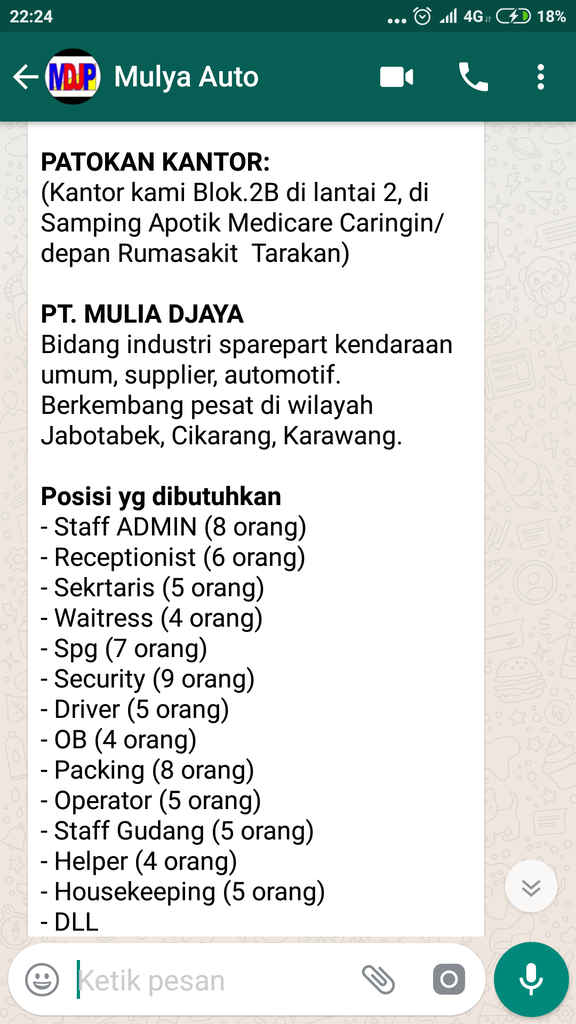 Pt. Mulia Djaya Autoparts