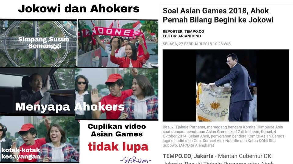 Ada 'Ahok' dan Salam Buat Ahokers di Video Jokowi