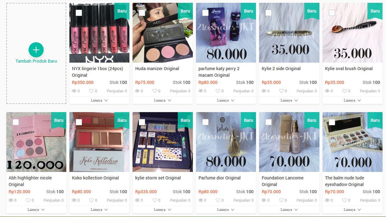 &#91;OPEN DROPSHIPPER&#93; Produk Kosmetik &amp; Makeup import &amp; Lokal ! DROPSHIPPER MASUK !!